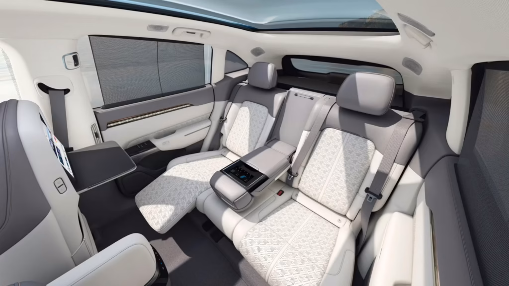 Zeekr 7X Rear Seats
